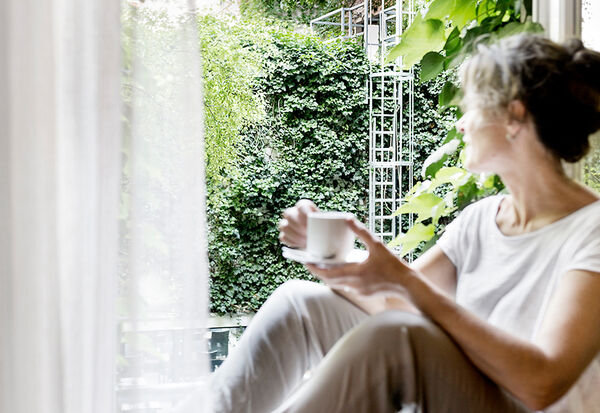 Komfort Zimmer mit Blick ins Grüne