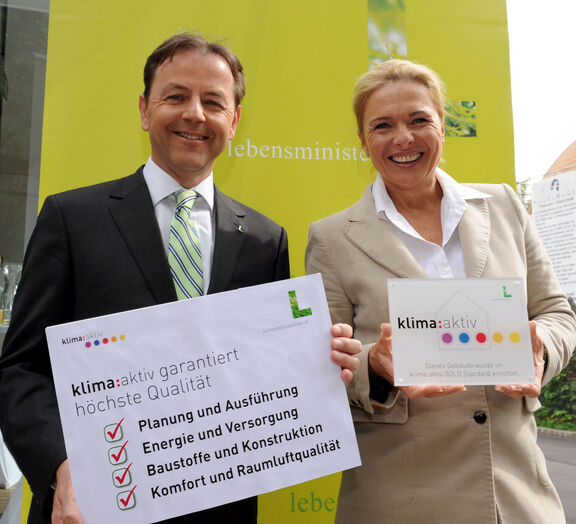 Klima Aktiv Auszeichnung - Gold 2012
