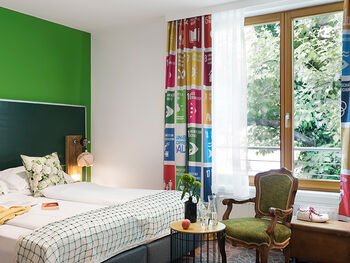 Gartenblick Doppelzimmer im SDG 3 Stil