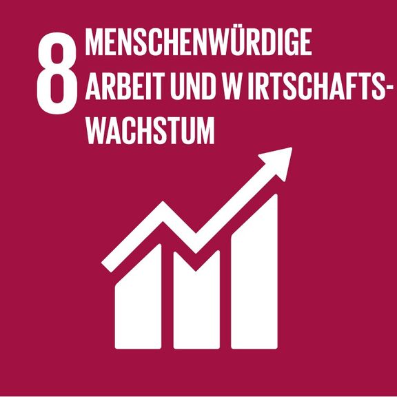 Nachhaltigkeitsziele der Vereinten Nationen SDG 8