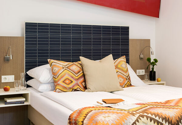 Familienzimmer im Erdgeschoß mit separatem Schlafzimmer