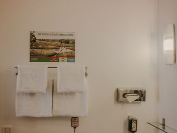 Bathroom with upcyclingelemts