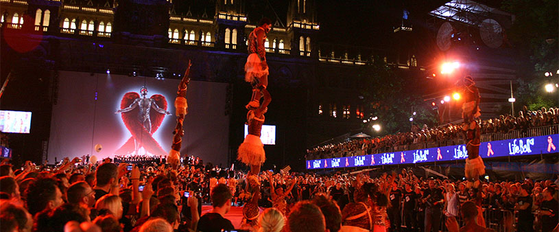 Life Ball in Vienna in the gay-friendly hotel in Vienna