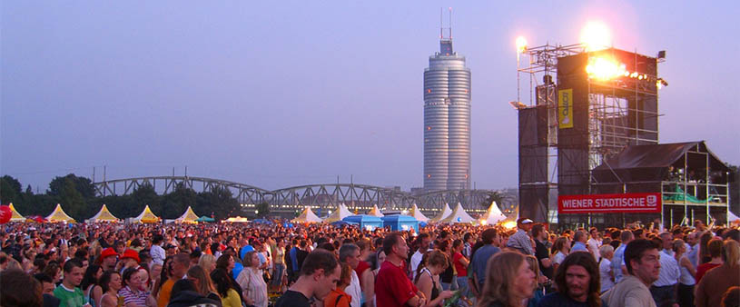 Donauinselfest in Vienna