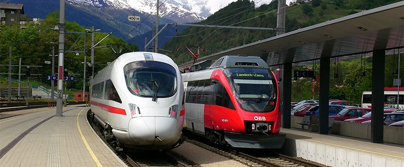 to Vienna by train using the ÖBB Green Points App