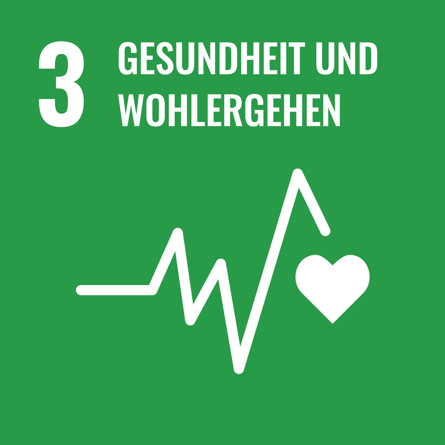 Nachhaltigkeitsziele der Vereinten Nationen SDG 3